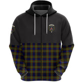 Clelland Modern Clan Half Of Tartan Zipper Hoodie